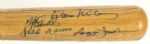 2003 Signed Rawlings Adirondack Bat w/11 Signatures Mantle Williams Mays Guernsey's (JSA)