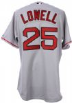 2008 Mike Lowell Boston Red Sox Game Worn Road Jersey (MLB Hologram) From Season Opening Tokyo Series