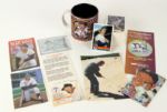 1990s Mickey Mantle Memorabilia Collection Coffee Cup Cards Brochures (Lot of 9)
