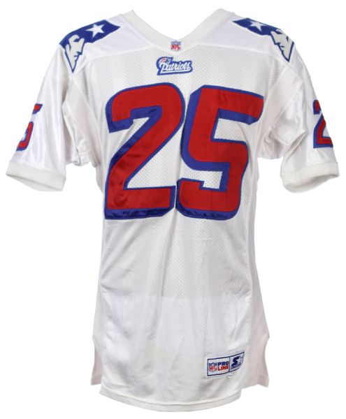 1997 circa Larry Whigham New England Patriots Game Worn Road Jersey (MEARS LOA)
