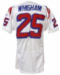 1997 circa Larry Whigham New England Patriots Game Worn Road Jersey (MEARS LOA)