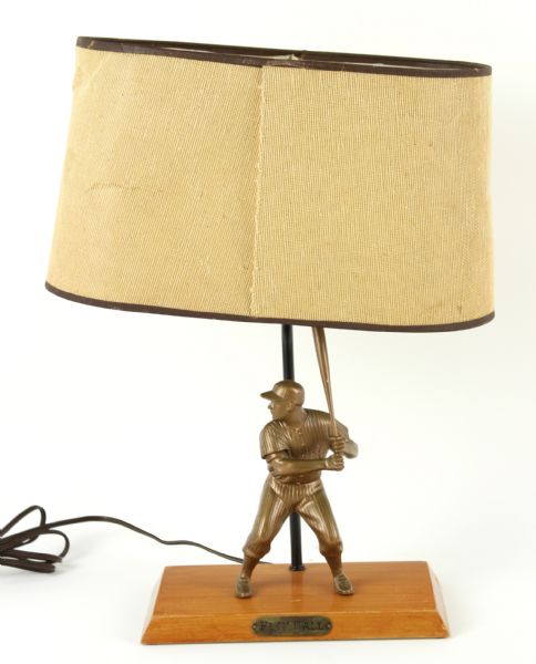 1958-63 Mickey Mantle New York Yankees Hartland "Play Ball" Lamp - One of the rarest Hartland items produced!