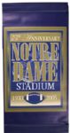 2005 Notre Dame 75th Anniversary Notre Dame Stadium Banner 24" x 49" 