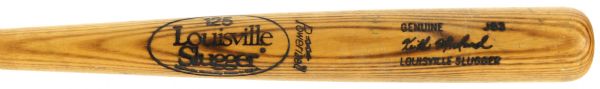 1961-84 Louisville Slugger Game Used Bat Collection - Lot of 4 w/ Keith Moreland, Barry Foote & Thad Bosley (MEARS LOA)