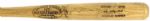 1977 Ed Kirkpatrick Milwaukee Brewers H&B Louisville Slugger Professional Model Game Used Bat (MEARS LOA) Ken Sanders Collection