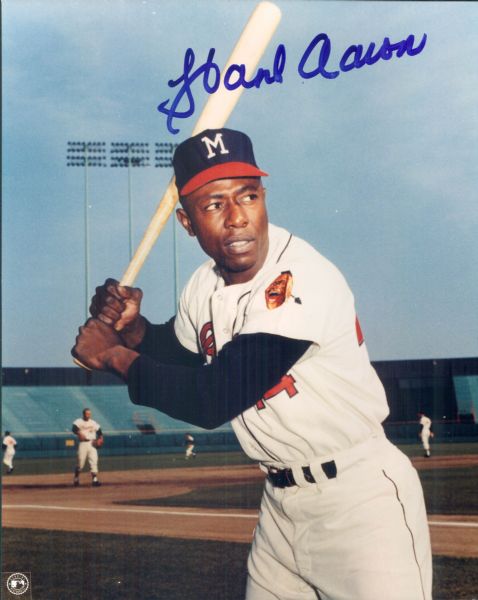 1960s-90s Baseball Hall of Famers & All Stars Signed Photo Collection - Lot of 26 w/ Hank Aaron, Frank Robinson, Carl Yastrzemski & More (JSA)