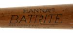 1930's-40's Jimmie Foxx Red Sox/Cubs/Athletics Hanna Batrite Store Model Bat 
