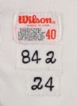 1984 Howard Johnson Detroit Tigers Game Worn Home Jersey (MEARS A4) World Series Championship Season