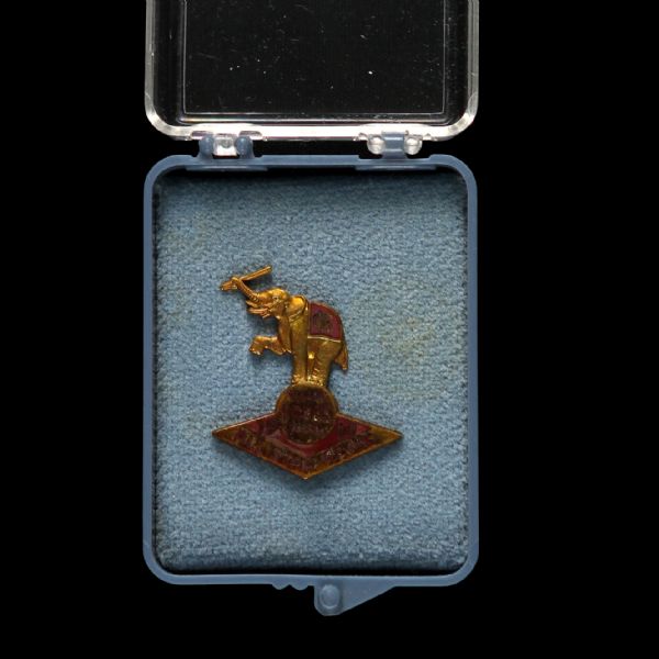 1960 Kansas City Athletics Municipal Stadium All Star Game Press Pin