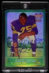 2001 Deacon Jones Los Angeles Rams Signed Topps Archives Reserve Trading Card (Topps Hologram)