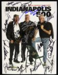 2013 Indianapolis 500 Multi Signed Race Program w/ 19 Signatures (JSA)
