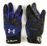 2009 Alfonso Soriano Chicago Cubs Game Worn Under Armour Batting Gloves