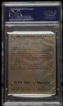 1939 Del Young Philadelphia Phillies Play Ball #33 Trading Card (PSA 6 EX-MT)