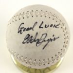 1980's Eddie Feigner King & His Court and All American Professional Girls Baseball League Collection - Lot of 4 w/ Autographs & Game Used (MEARS LOA/JSA)