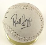 1980's Eddie Feigner King & His Court and All American Professional Girls Baseball League Collection - Lot of 4 w/ Autographs & Game Used (MEARS LOA/JSA)