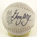 1980's Eddie Feigner King & His Court and All American Professional Girls Baseball League Collection - Lot of 4 w/ Autographs & Game Used (MEARS LOA/JSA)