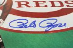 1985 Pete Rose Cincinnati Reds 4,192 Hits Collection - Lot of 4 w/ Ticket Stub, Signed Program & More (JSA)