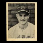 1939 Lloyd Albert Moore Cincinnati Reds Play Ball #162 High Number Baseball Card - Last Card of Set