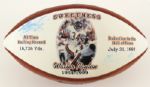 1999 Mike Singletary Ricard Dent Chicago Bears Signed Walter Payton Tribute Football (JSA) 1230/16726