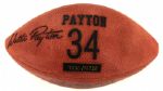 1999 Mike Singletary Ricard Dent Chicago Bears Signed Walter Payton Tribute Football (JSA) 1230/16726