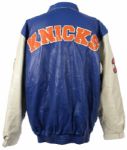 1997 Jerry Lucas New York Knicks 50 Greatest Players Prototype Jacket (MEARS LOA)