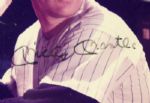 1980's Mickey Mantle New York Yankees 12 x 15 Record Breakers Display w/ Signed 8 x 10 Photo (JSA) 1940/2415