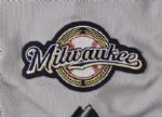 2010 Carlos Villanueva Milwaukee Brewers Game Worn Road Jersey (MEARS A10 / MLB Hologram)