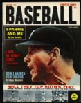 1962 Baseball Magazine w/ Mickey Mantle Cover