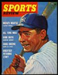 1965 Sports Review Magazine w/ Mickey Mantle on Cover