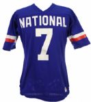 1982-83 Joe Theismann Washington Redskins Signed Pro Bowl Jersey (PSA/DNA)