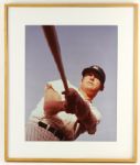 1964 Mickey Mantle Framed Ozzie Sweet Ilfochrome Print 23" x 26"