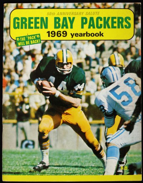 1969 Green Bay Packers Yearbook 50th Anniversary Salute