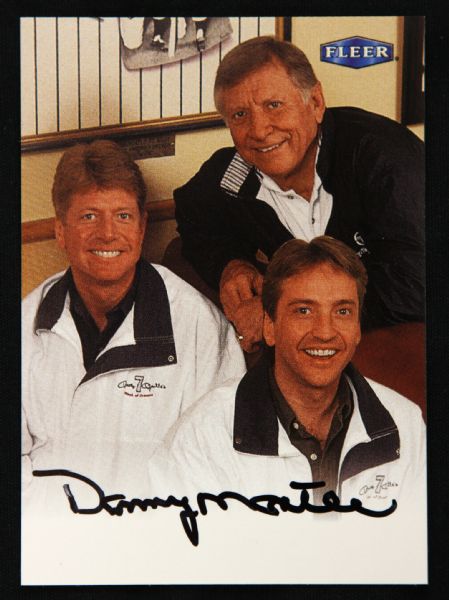 1998 Signed Danny Mantle Fleer Baseball Card (JSA)