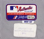 2012 Jaime Navarro Seattle Mariners Game Worn Road Jersey (MEARS LOA/MLB Hologram)