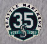2012 Jaime Navarro Seattle Mariners Game Worn Road Jersey (MEARS LOA/MLB Hologram)