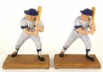 1990 Mickey Mantle New York Yankees MIB Sports Impressions Members Only Collectors Club Statue - Lot of 2