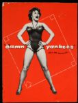 1955 Damn Yankees Musical Program