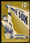 1951 Chicago White Sox New York Yankees Program Mickey Mantle Rookie Year No. 6 (Unscored)