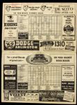 1952 Detroit Tigers New York Yankees Briggs Stadium Program w/ Mickey Mantle (Scored)