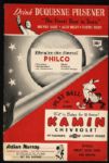1951 Pittsburgh Pirates New York Yankees Exhibition Program (Unscored)