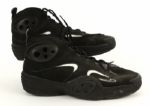 1995-97 Circa Brett Favre Green Bay Packers Nike Air Practice Worn Shoes (MEARS LOA)