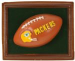 1960s Green Bay Packers Vacuum Form Football Bank by Sophisticated Images (Possible Prototype)