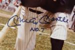 1980's Mickey Mantle New York Yankees Signed & Inscribed No. 7 13 x 21 Framed Display (PSA/DNA)