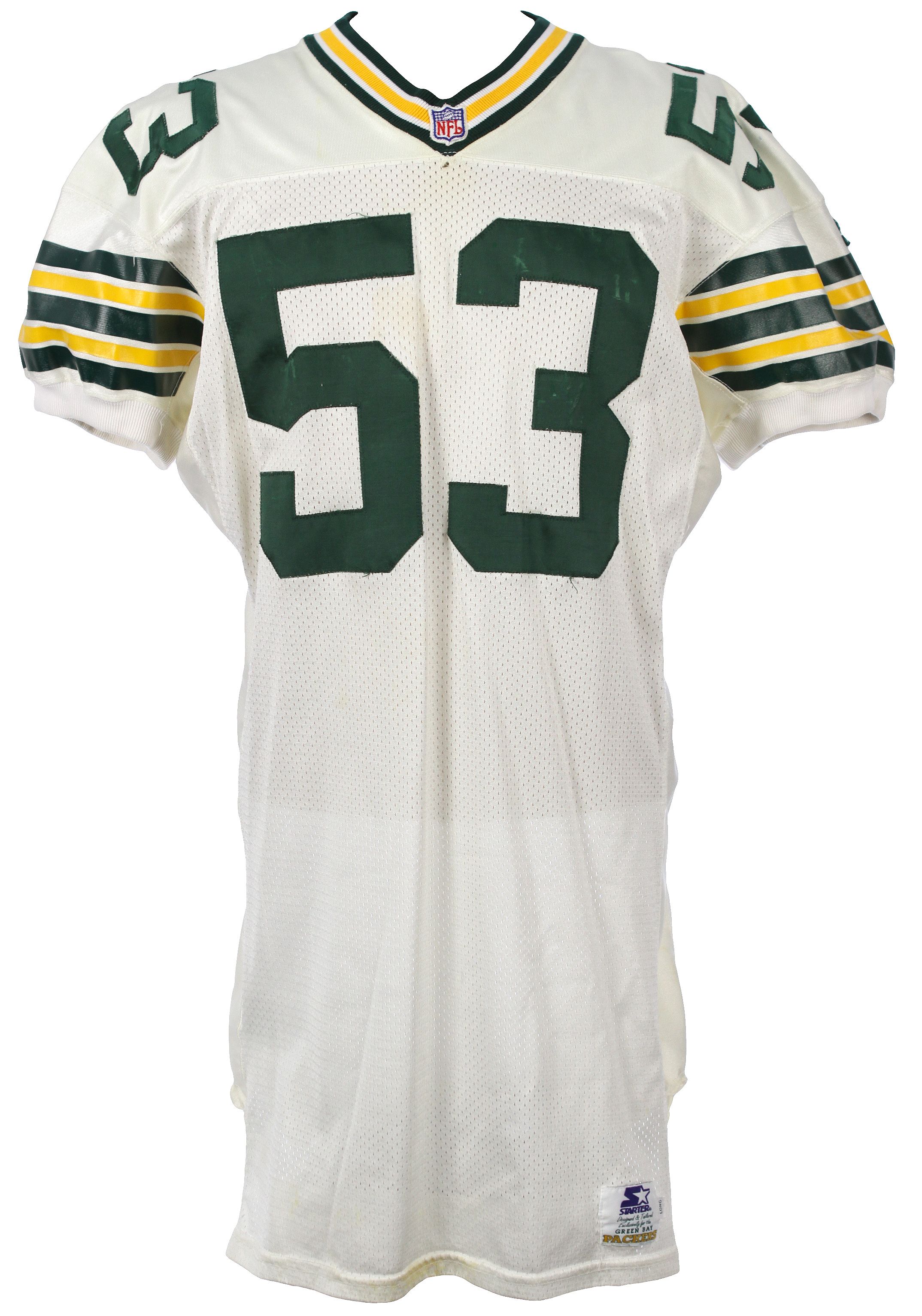 packers game worn jersey