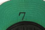 1980's circa Mickey Mantle New York Yankees Old Timers Game Worn Cap From Guernsey's Mickey Mantle Auction (MEARS and Guernsey LOAs)