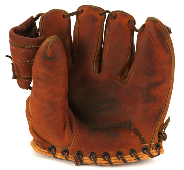 1940s Enos Slaughter St. Louis Cardinals Dubow Player Endorsed Store Model Fielders Mitt