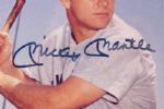 1980's Mickey Mantle New York Yankees Signed 12 x 15 500 Home Run Club Display (JSA) 312/1500 
