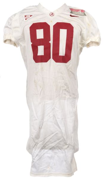 2006 Mike McCoy Alabama Crimson Tide Game Worn Road Jersey (MEARS LOA)