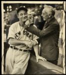1935 Lou Gehrig New York Yankees Harry Davenport "Iron Man of the Stage" Original 8" x 9" Photograph