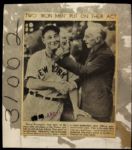 1935 Lou Gehrig New York Yankees Harry Davenport Iron Man of the Stage Original 8 x 9 Photograph